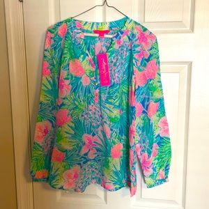 Lilly Pulitzer Elsa Top. Women’s small